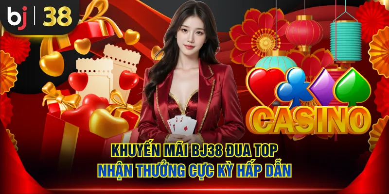 Khuyến mãi BJ38 đua top nhận thưởng cực kỳ hấp dẫn