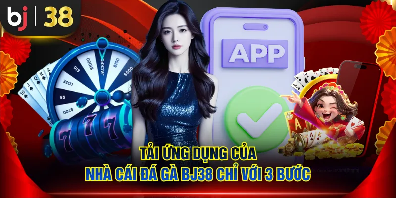 Tải ứng dụng của nhà cái đá gà BJ38 chỉ với 3 bước